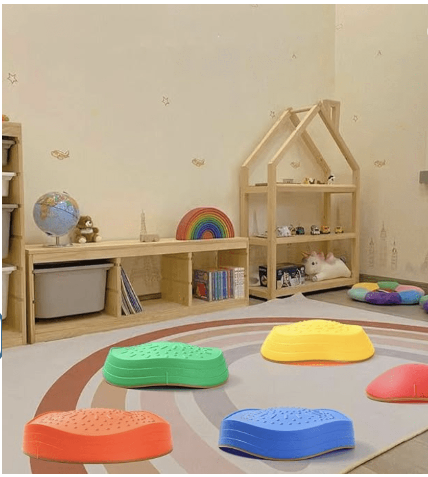 Prime Day Deal Plastic Balance Stepping Stones for kids